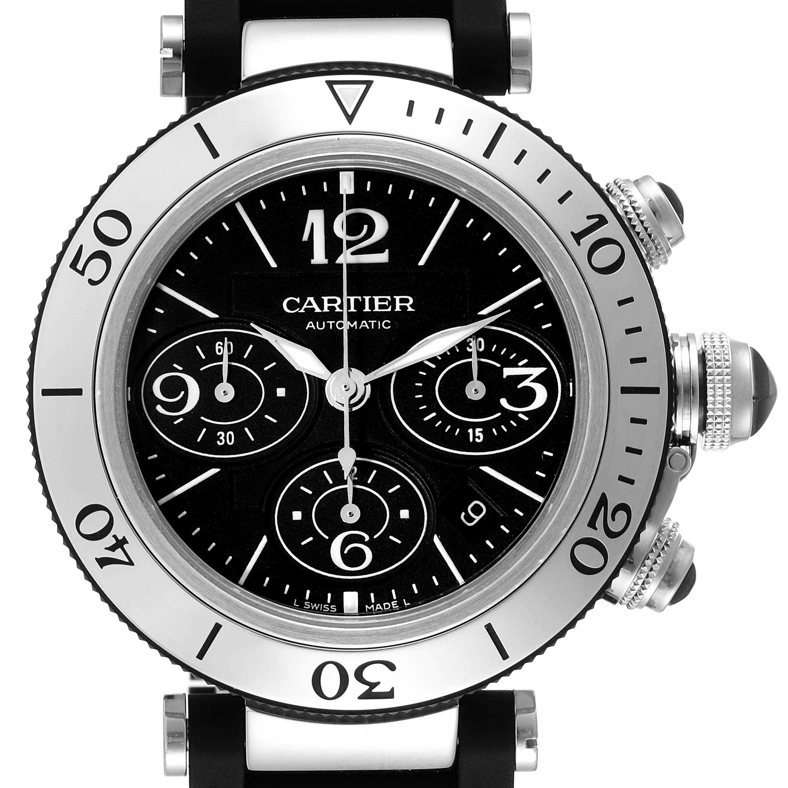 Cartier pasha hotsell seatimer chronograph