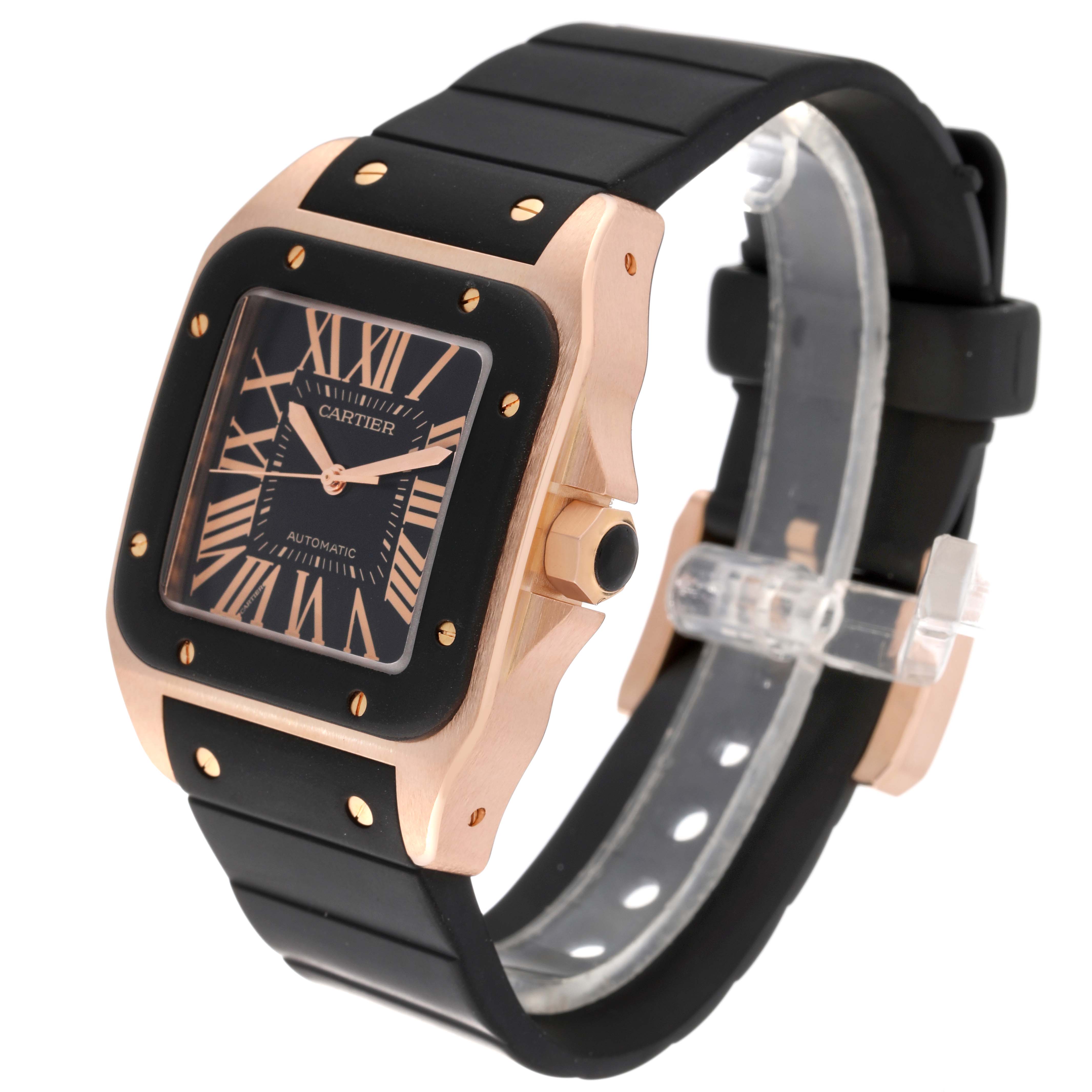 Cartier Santos Rose Gold W20124U2 | Stock 60567 | SwissWatchExpo