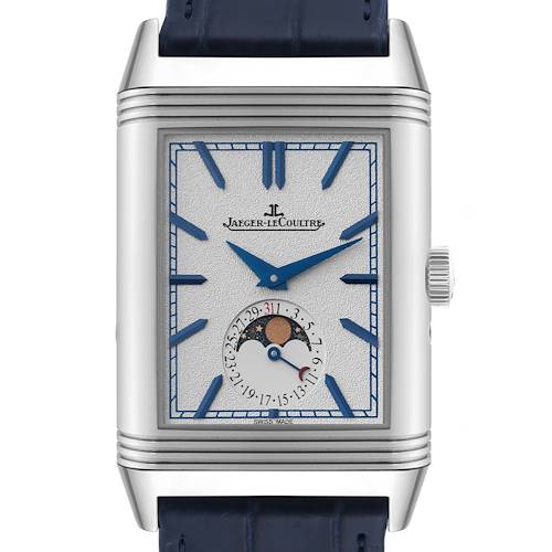 Photo of Jaeger LeCoultre Reverso Tribute Duoface Steel Mens Watch 216.8.D3 Q3958420