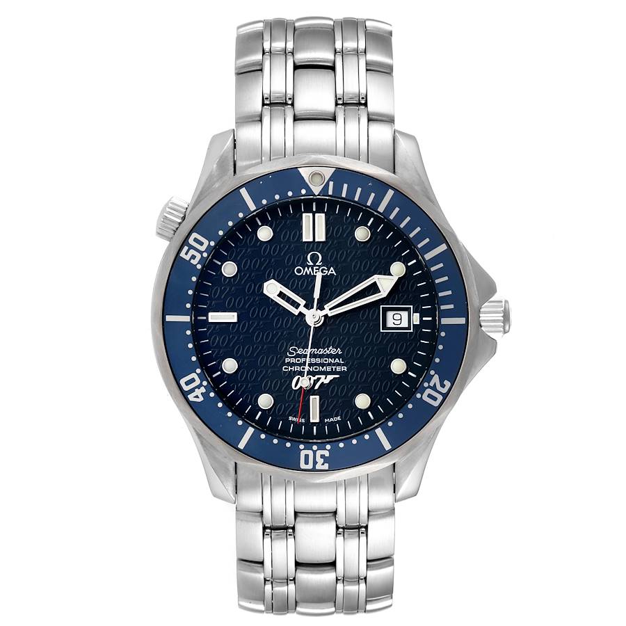 omega seamaster bond blue