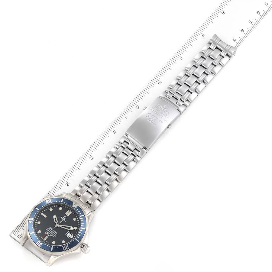 James Bond Blue Dial Watch 2537.80.00 