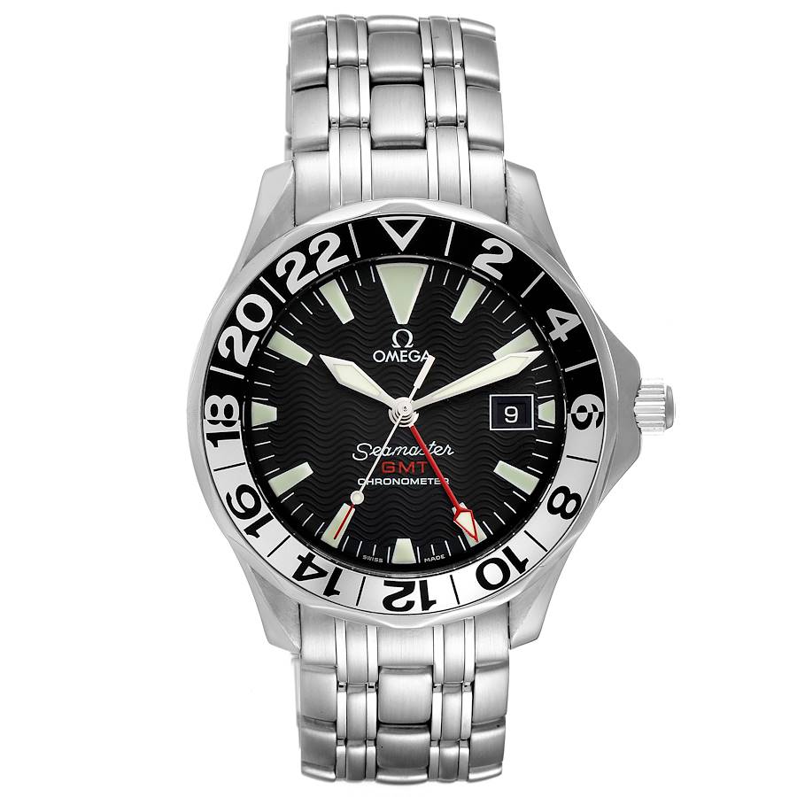 Omega Seamaster GMT 50th Anniversary Steel Mens Watch 2534.50.00