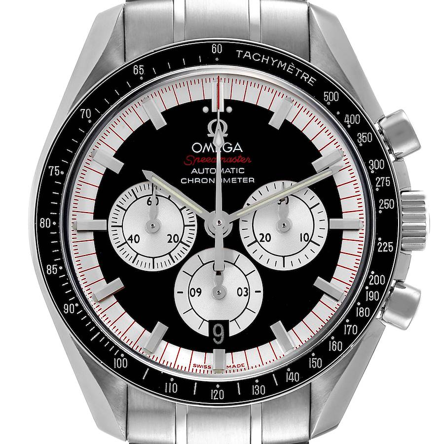 Omega Speedmaster Schumacher Legend Limited Edition Steel Mens Watch 3507.51.00 SwissWatchExpo