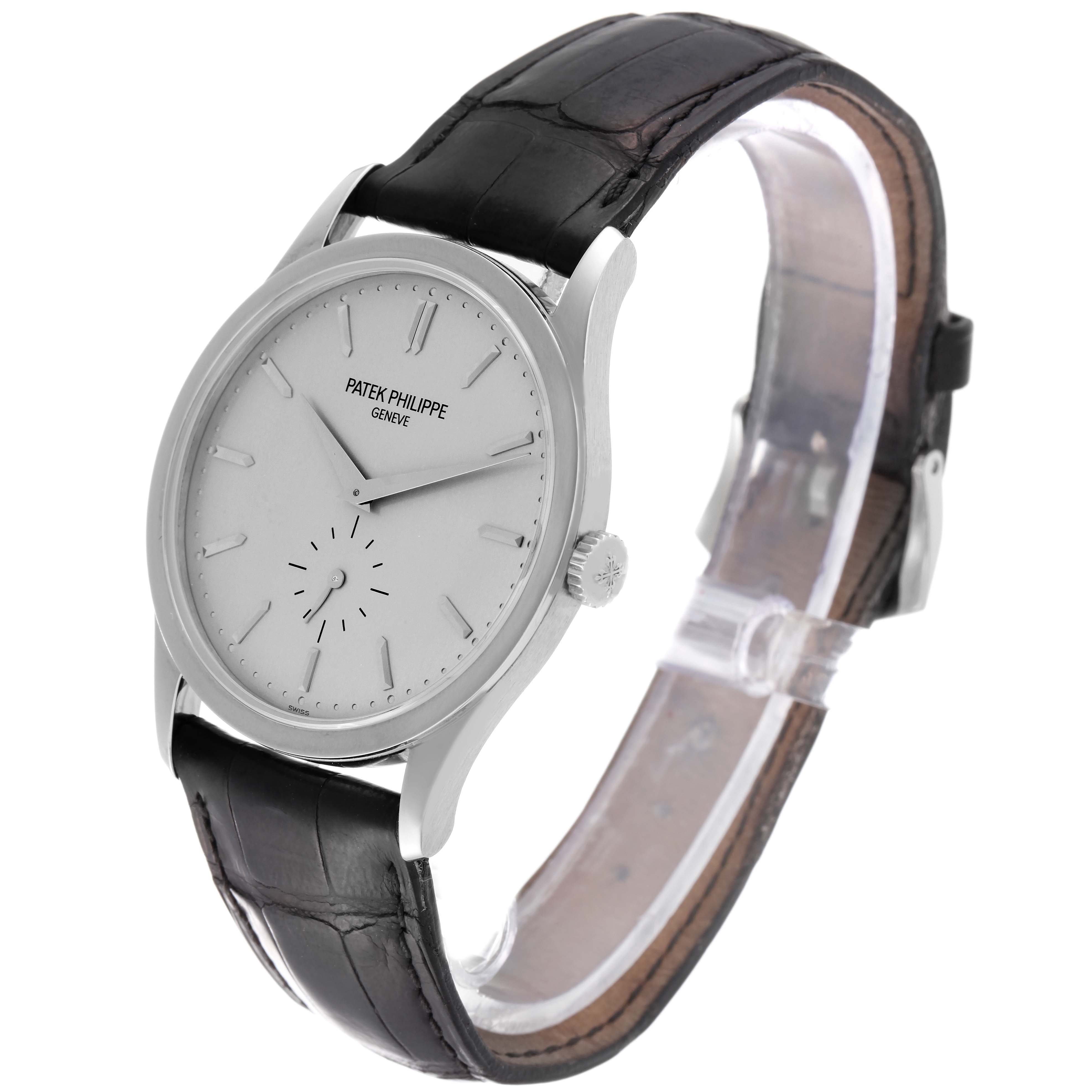 Patek Philippe Calatrava White Gold 5196G | Stock 51061 | SwissWatchExpo