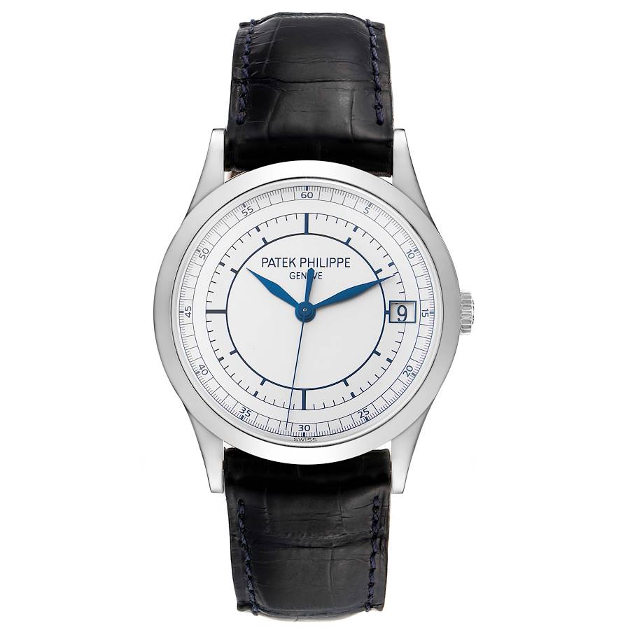 Patek Philippe Calatrava White Gold 5296G 001 Stock 51371 SwissWatchExpo