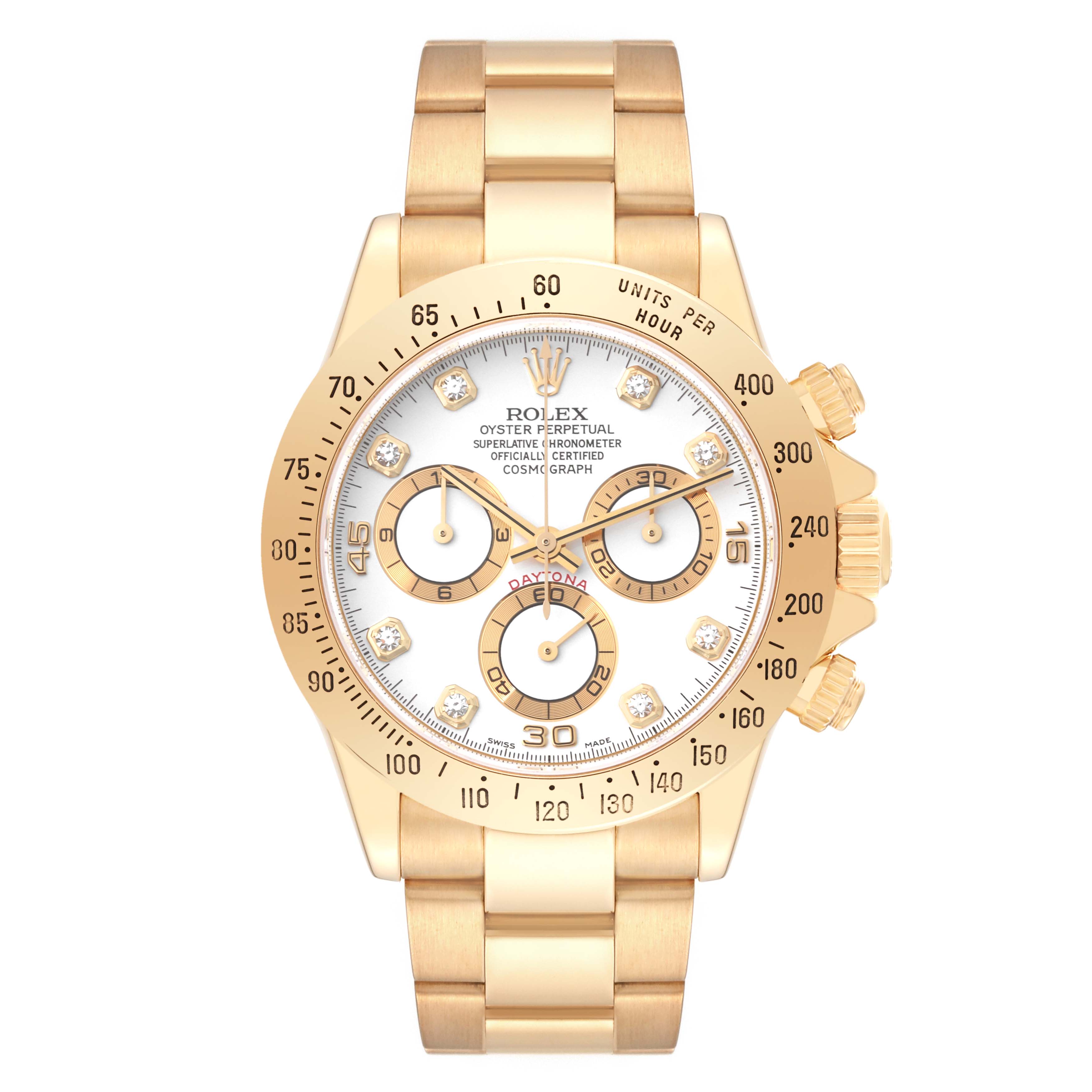 Rolex Leopard Daytona 116598 SACO Yellow Gold Box & Papers