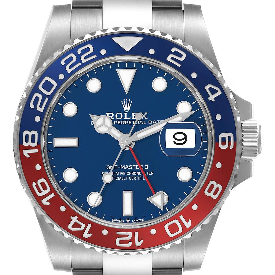 NOT FOR SALE Rolex GMT Master II White Gold Pepsi Bezel Blue Dial Mens Watch 126719 Box Card PARTIAL PAYMENT SwissWatchExpo