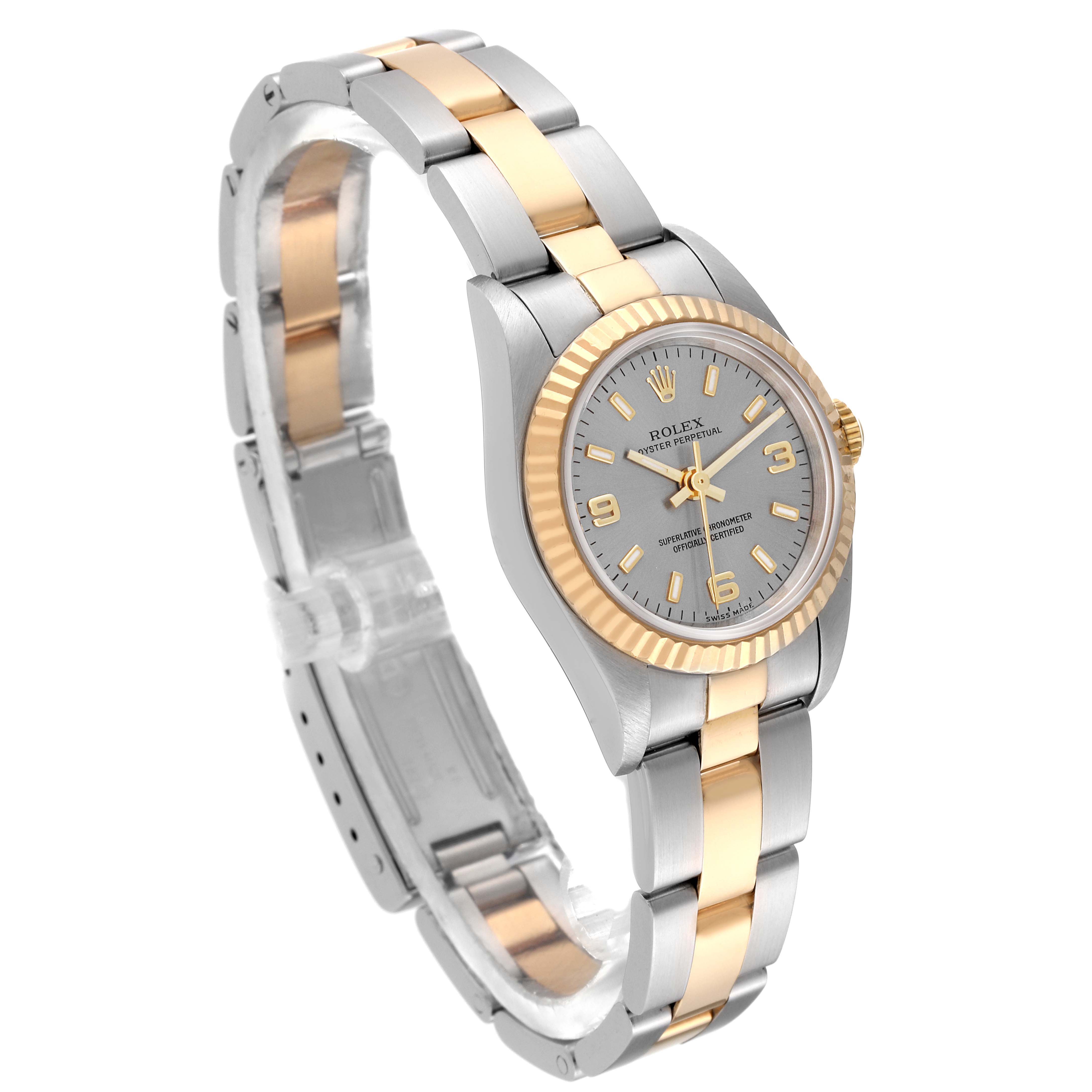 ROLEX OYSTER PERPETUAL LADY 76193 2コマ Buy Used Rolex Oyster Perpetual 76193 | Bob's Watches - Sku