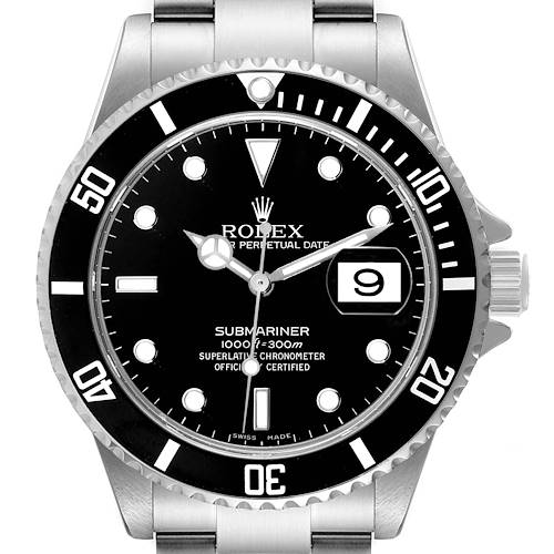 Photo of NOT FOR SALE Rolex Submariner Black Dial Steel Mens Watch 16610 Box Papers PARTIAL PAYMENT