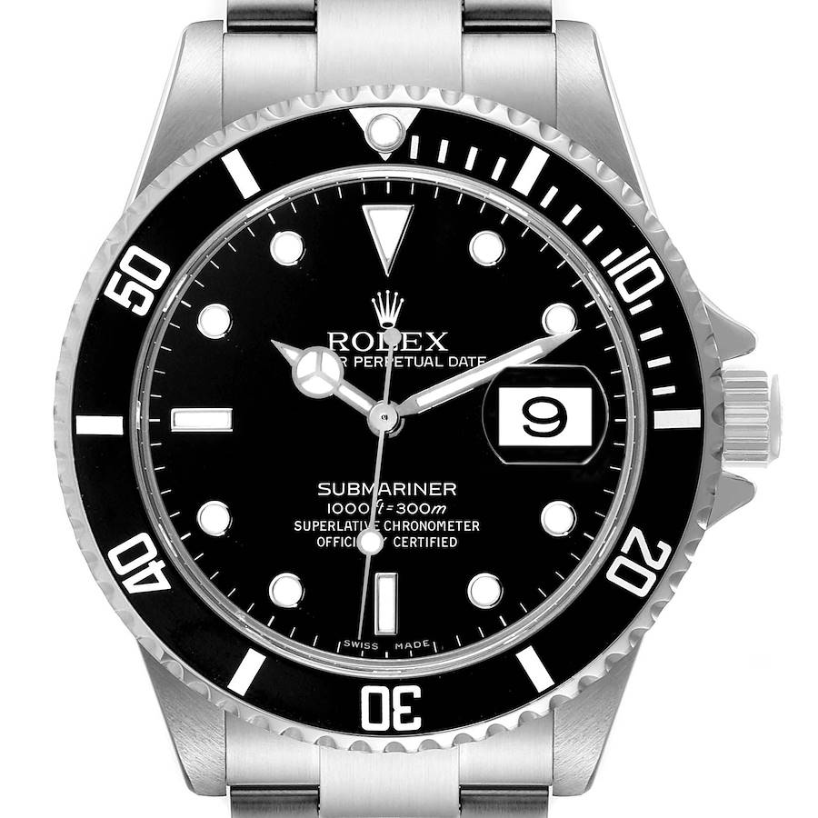 NOT FOR SALE Rolex Submariner Black Dial Steel Mens Watch 16610 Box Papers PARTIAL PAYMENT SwissWatchExpo