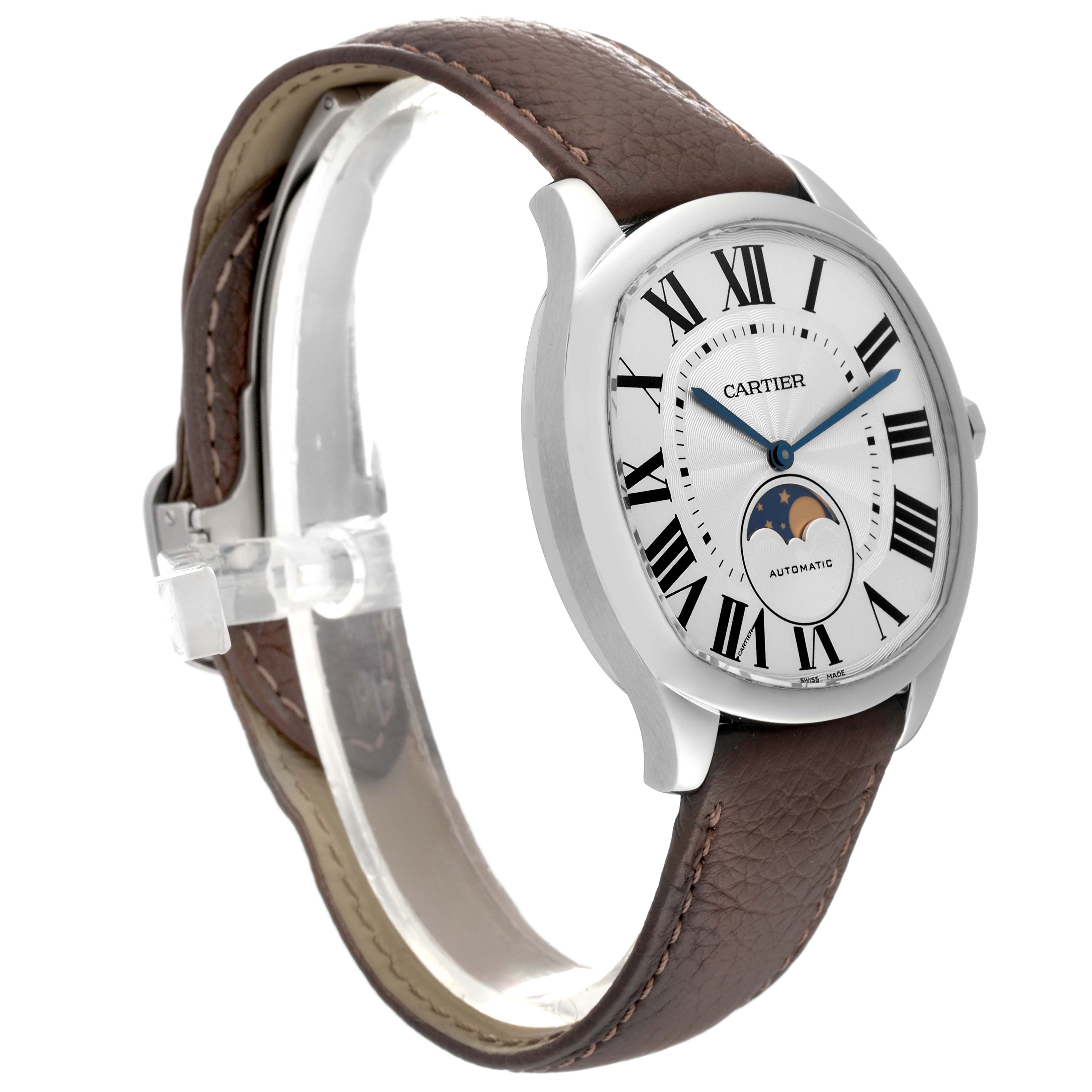 Cartier アーチ型置時計 スイス製 Cartier Drive de Cartier Stainless Steel WSNM0008 | Stock