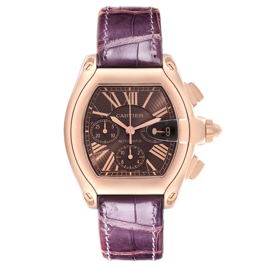 Cartier Roadster Rose Gold W62042Y5 | Stock 69479 | SwissWatchExpo