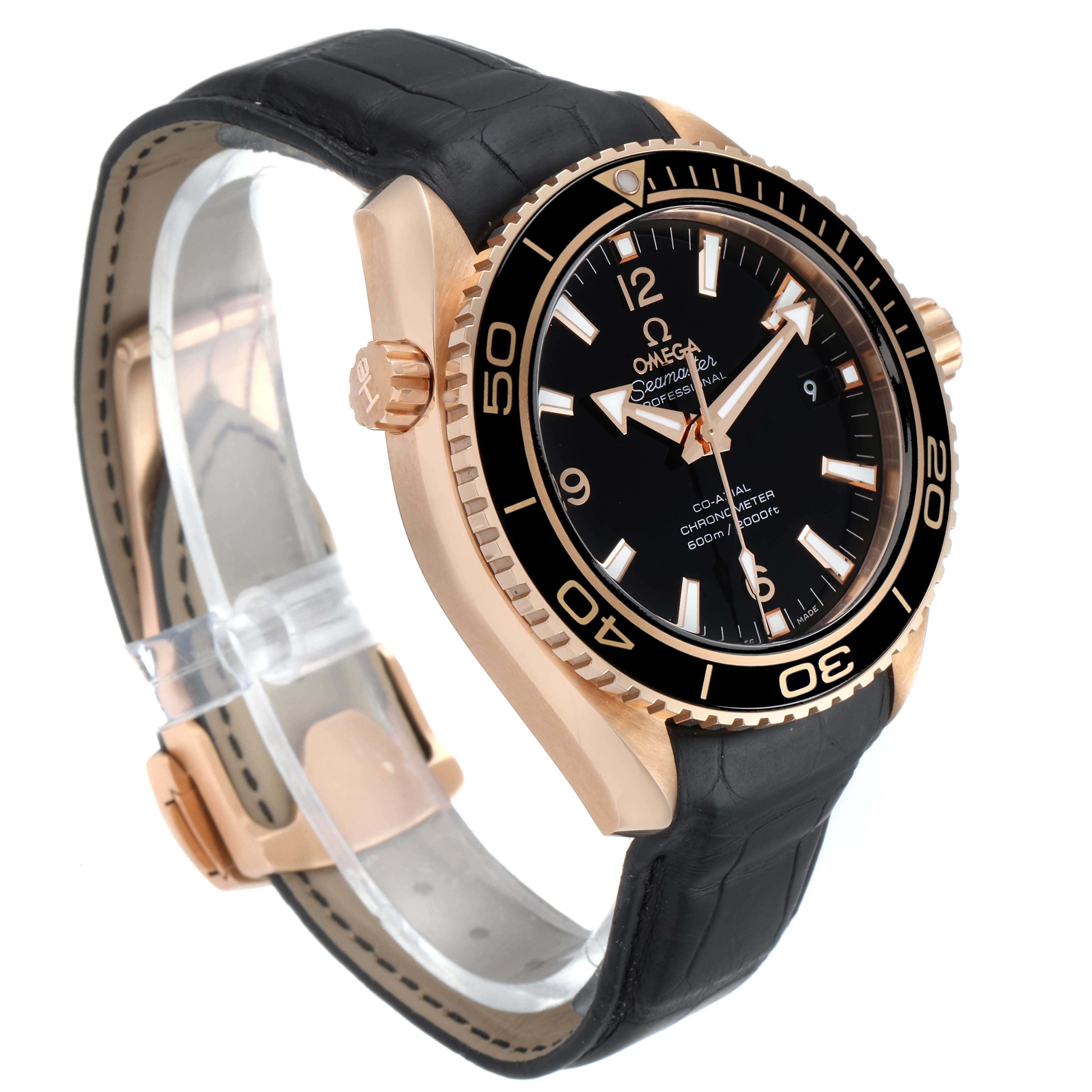 Omega Planet Ocean Rose Gold 232.63.42.21.01.001 | Stock 32851 ...