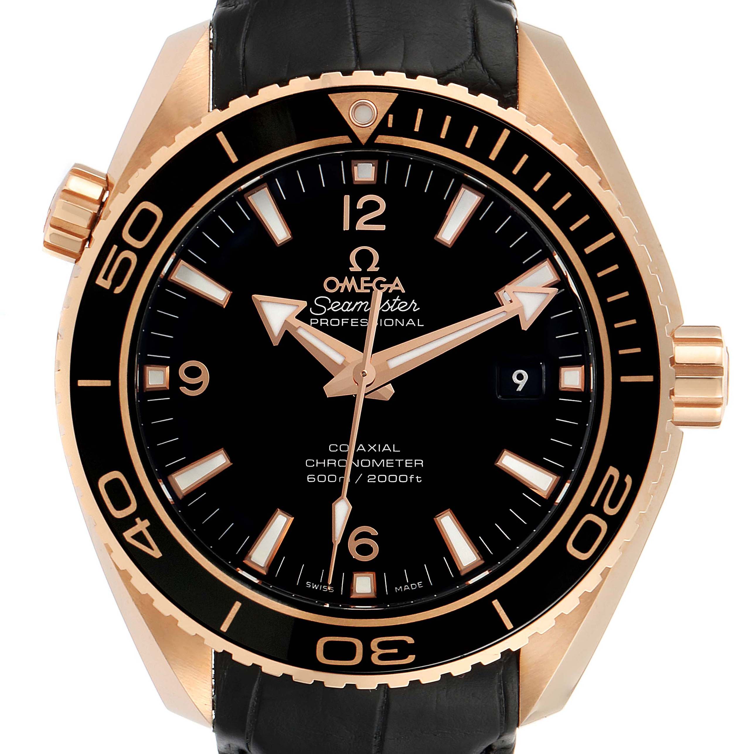 Omega Planet Ocean Rose Gold 232.15.46.21.04.001 | Stock 32850 ...