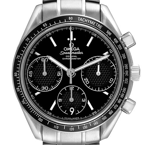 Photo of Omega Speedmaster Racing Steel Black Dial Mens Watch 326.30.40.50.01.001