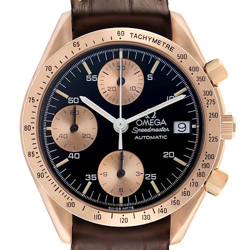 Photo of Omega Speedmaster Reverse Panda Dial Rose Gold Mens Watch 3616.50.20