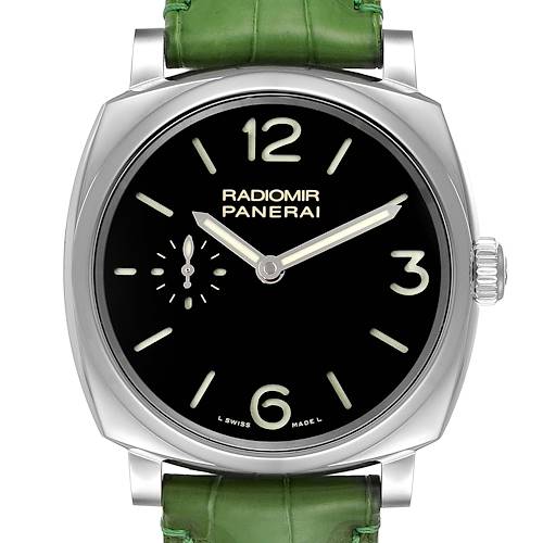 Photo of Panerai Radiomir Black Dial 3 Days 42mm Steel Mens Watch PAM00574 PARTIAL PAYMENT