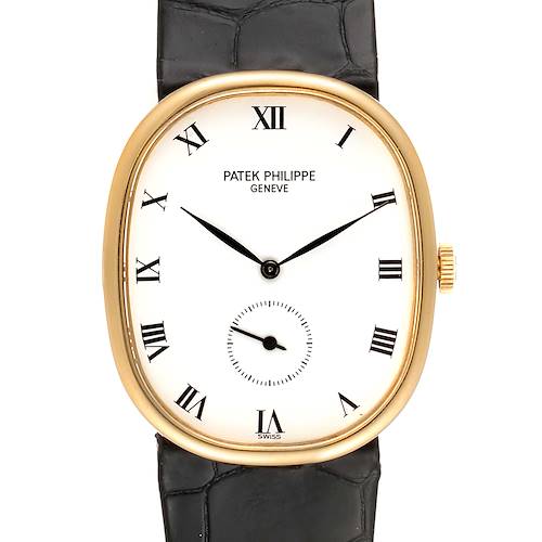 Photo of Patek Philippe Golden Ellipse 18k Yellow Gold Mens Watch 3948 - PARTIAL PAYMENT