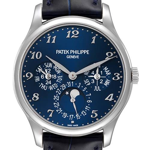 Photo of Patek Philippe Grand Complications Perpetual Calendar Mens Watch 5327G Papers