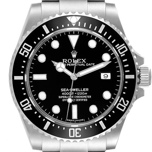 Photo of Rolex Seadweller 4000 Black Dial Automatic Steel Mens Watch 116600