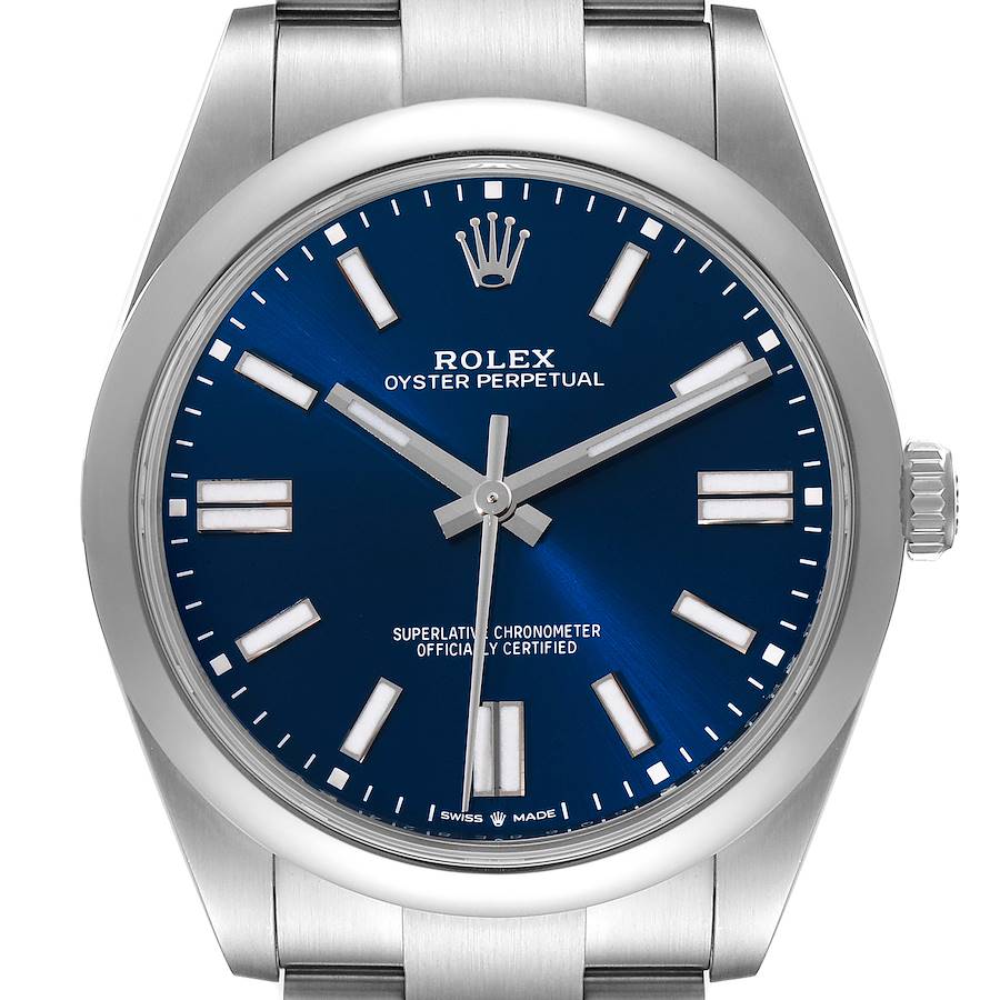 Rolex Oyster Perpetual 41mm Automatic Steel Mens Watch 124300 Unworn ...