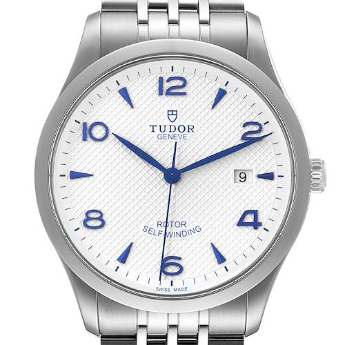 Photo of Tudor 1926 Opaline Dial Automatic 41mm Steel Mens Watch 91650 Box Card