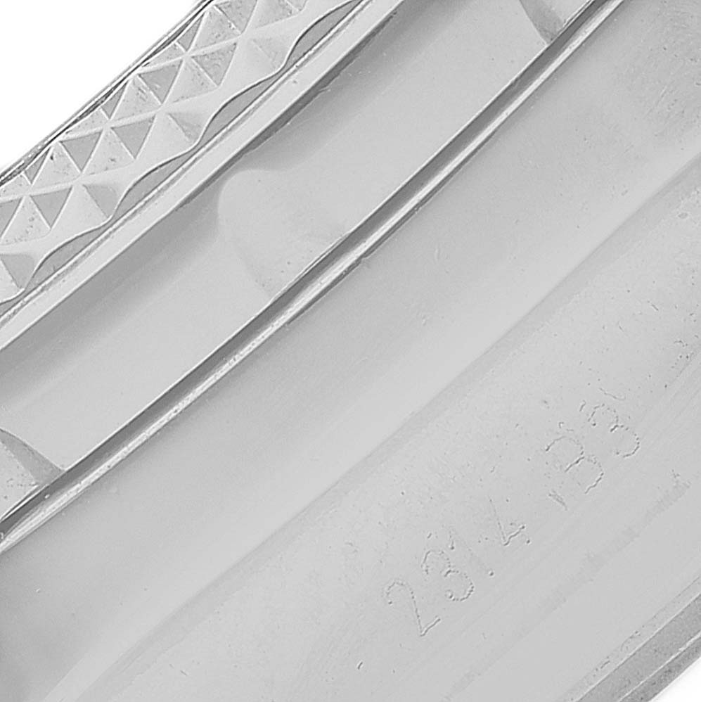 The image shows a close-up angle of the bezel and part of the casing for the Breitling Bentley AB061112/BC42 Men's Stainless Steel Black Dial AB061112/BC42 Men's Stainless Steel Black Dial model watch.