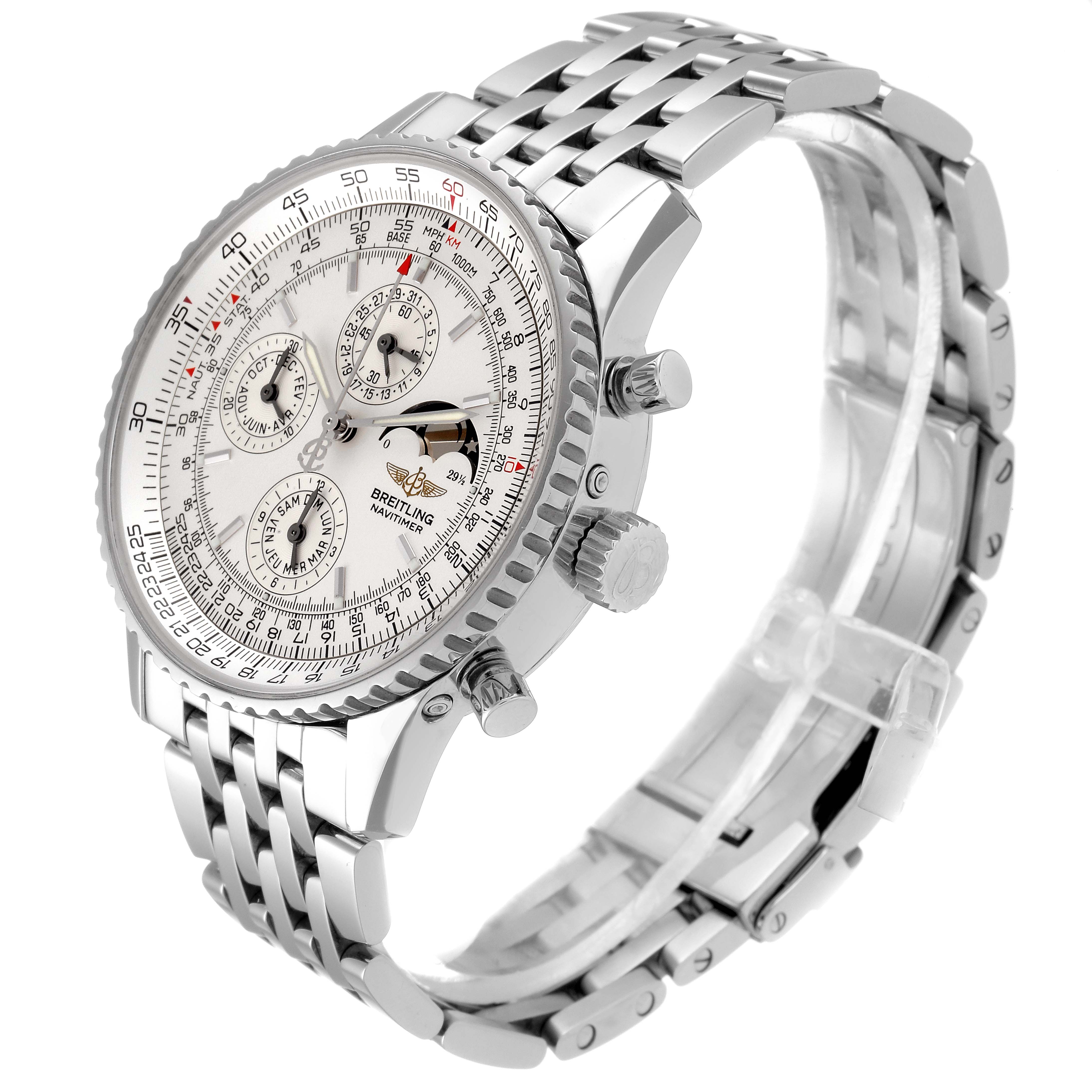breitling montbrillant moonphase