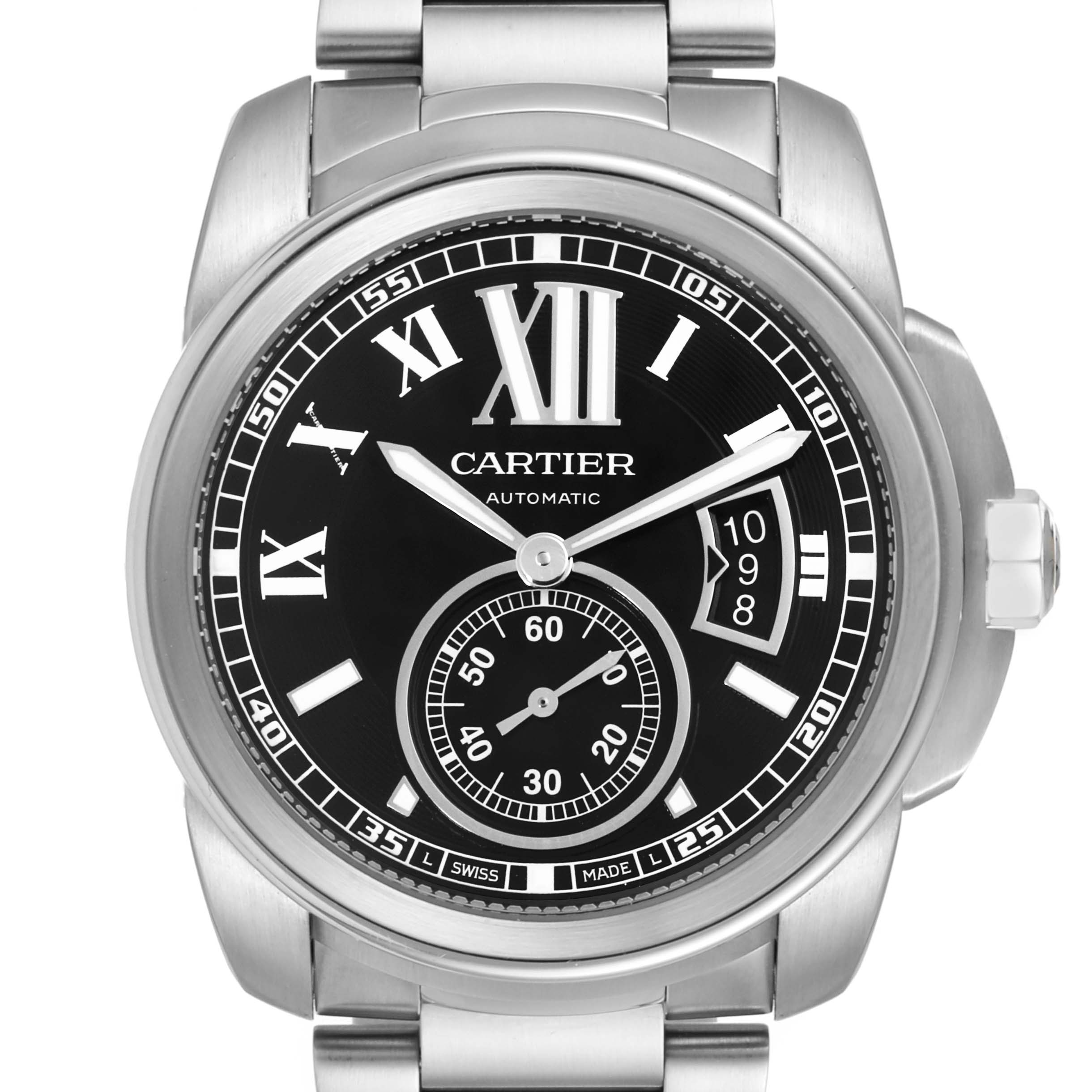 Cartier Calibre de Cartier Stainless Steel W7100016 | Stock