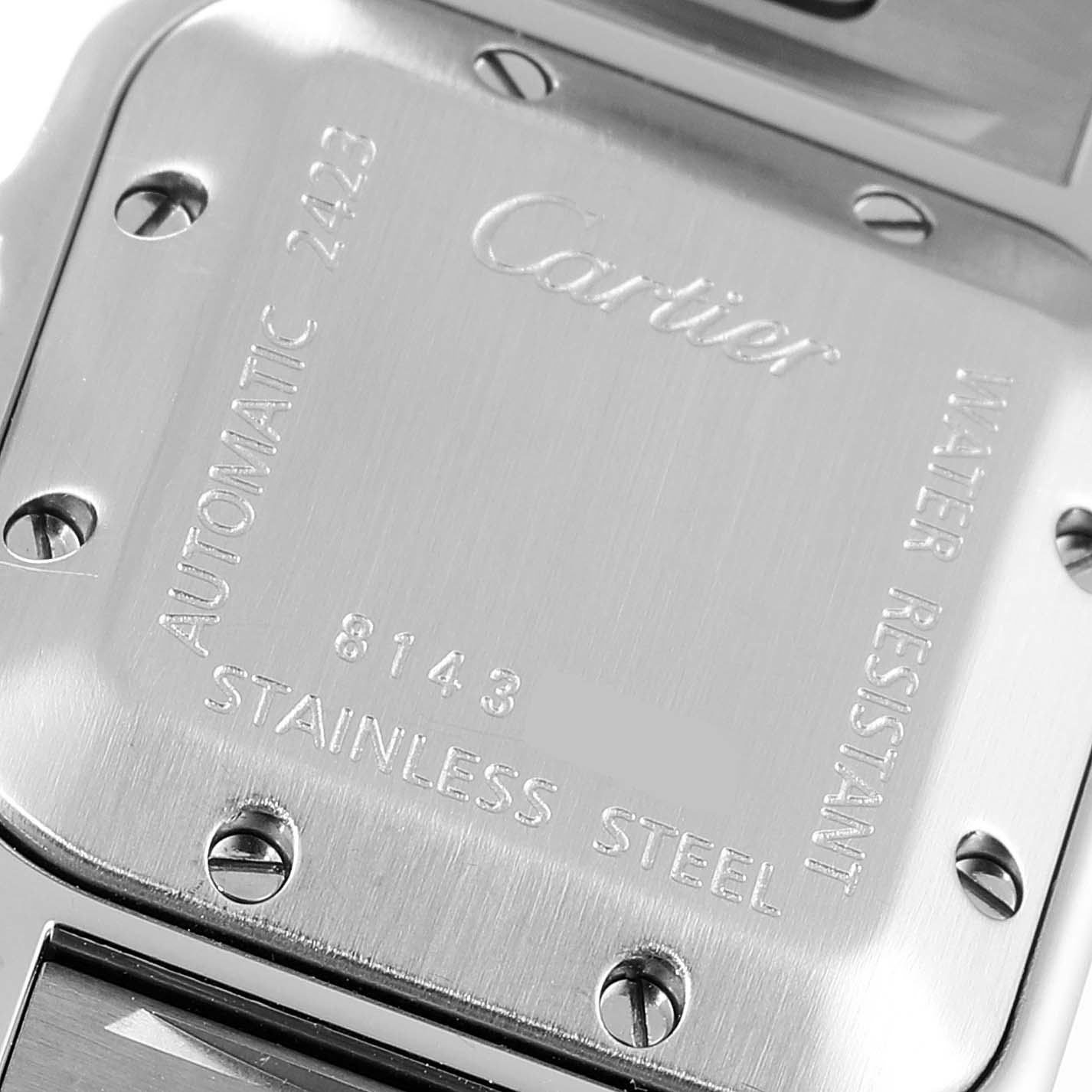 Cartier Santos Galbee Ladies Automatic Steel Ladies Watch W20044D6 ...