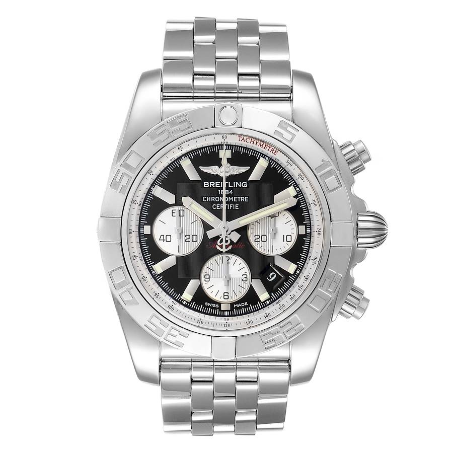 Breitling Chronomat 44 chronograph steel automatic Kal. B01 Ref. AB0110 |  1900734 | Zeitauktion