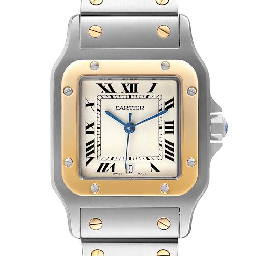 Photo of Cartier Santos Galbee Large Steel Yellow Gold Unisex Watch 1566