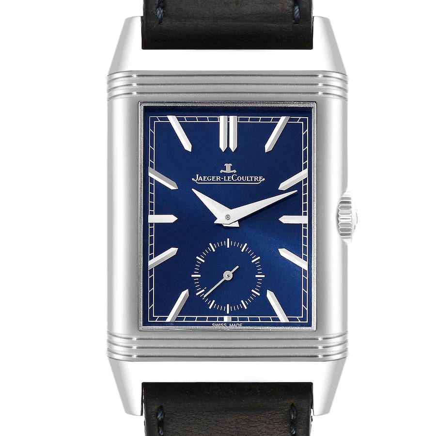 Jaeger LeCoultre Reverso Tribute Duoface Day Night Watch 215.8.D4 Q3988482 Box Papers SwissWatchExpo