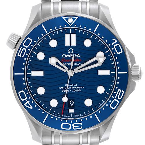 Photo of Omega Seamaster Diver Blue Dial Steel Mens Watch 210.30.42.20.03.001 Unworn