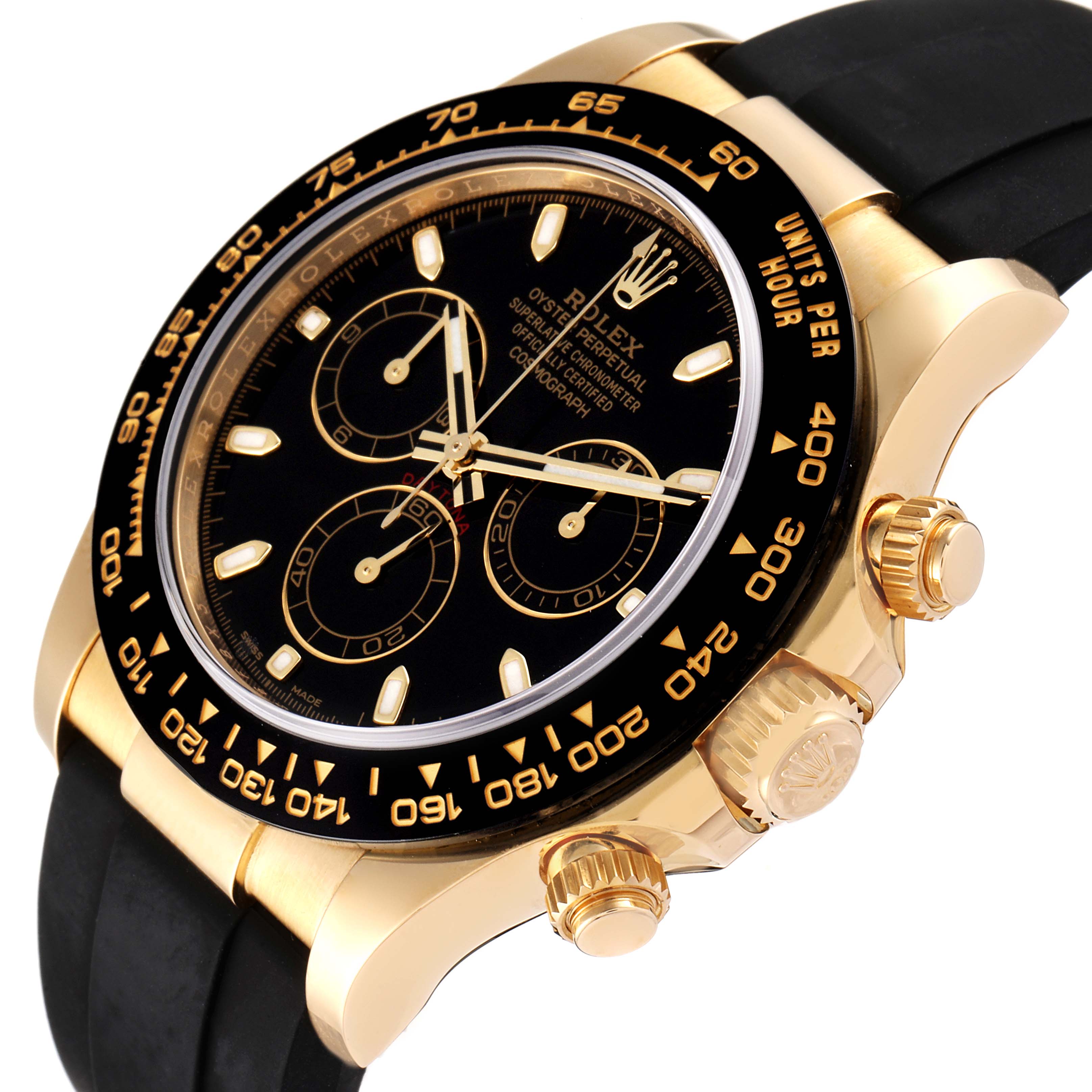 Rolex Daytona Yellow Gold 116518 | Stock 42648 | SwissWatchExpo