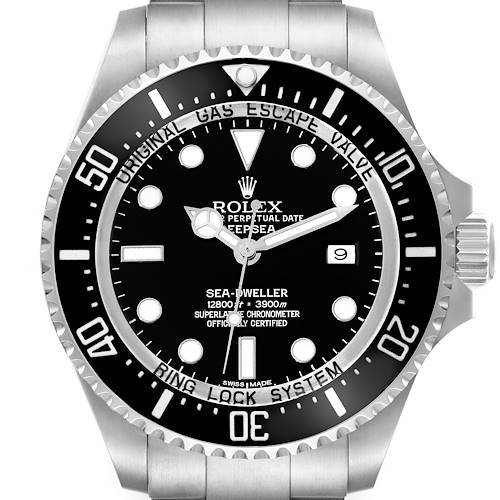 Photo of Rolex Seadweller Deepsea Ceramic Bezel Steel Mens Watch 116660 Box Card