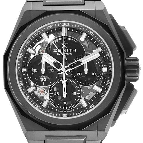 Photo of Zenith Defy Extreme Chronograph Titanium Mens Watch 97.9100.9004 Box Card