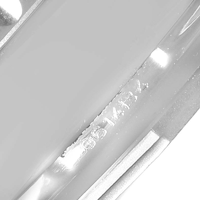 This image shows a close-up angle of the inner side of the metal band of a Breitling Navitimer AB0130C5-C894-448A Men's Stainless Steel Blue Dial AB0130C5-C894-448A Men's Stainless Steel Blue Dial watch.