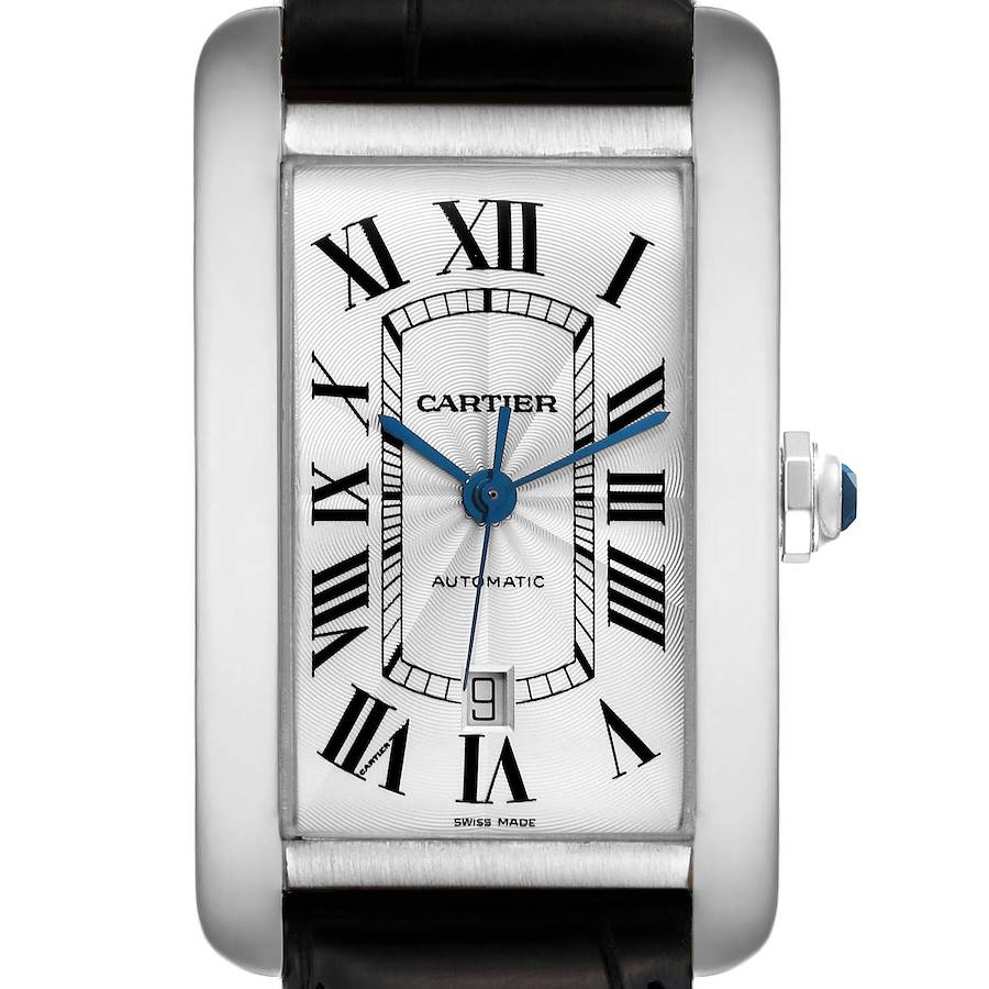 NOT FOR SALE Cartier Tank Americaine XL White Gold Mens Watch W2609956 PARTIAL PAYMENT SwissWatchExpo