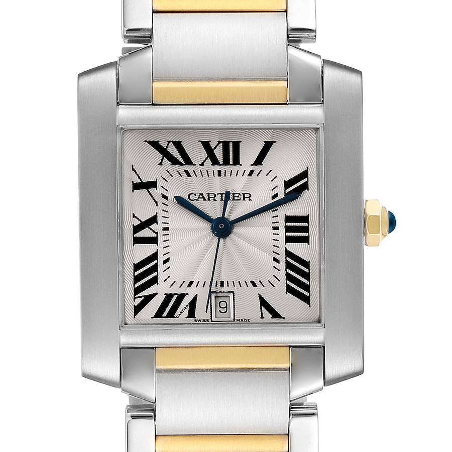 Cartier Tank Francaise Steel Yellow Gold Large Unisex Watch W51005Q4 - PARTIAL PAYMENT SwissWatchExpo