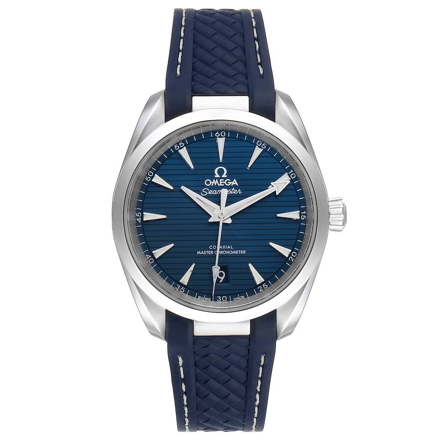 Omega Seamaster Aqua Terra Blue Dial Mens Watch 220.12.38.20.03.001 ...