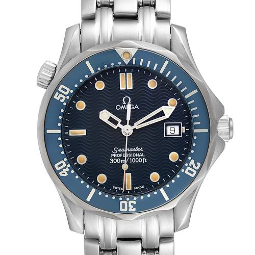 Photo of Omega Seamaster Bond 36 Midsize Blue Dial Watch 2561.80.00