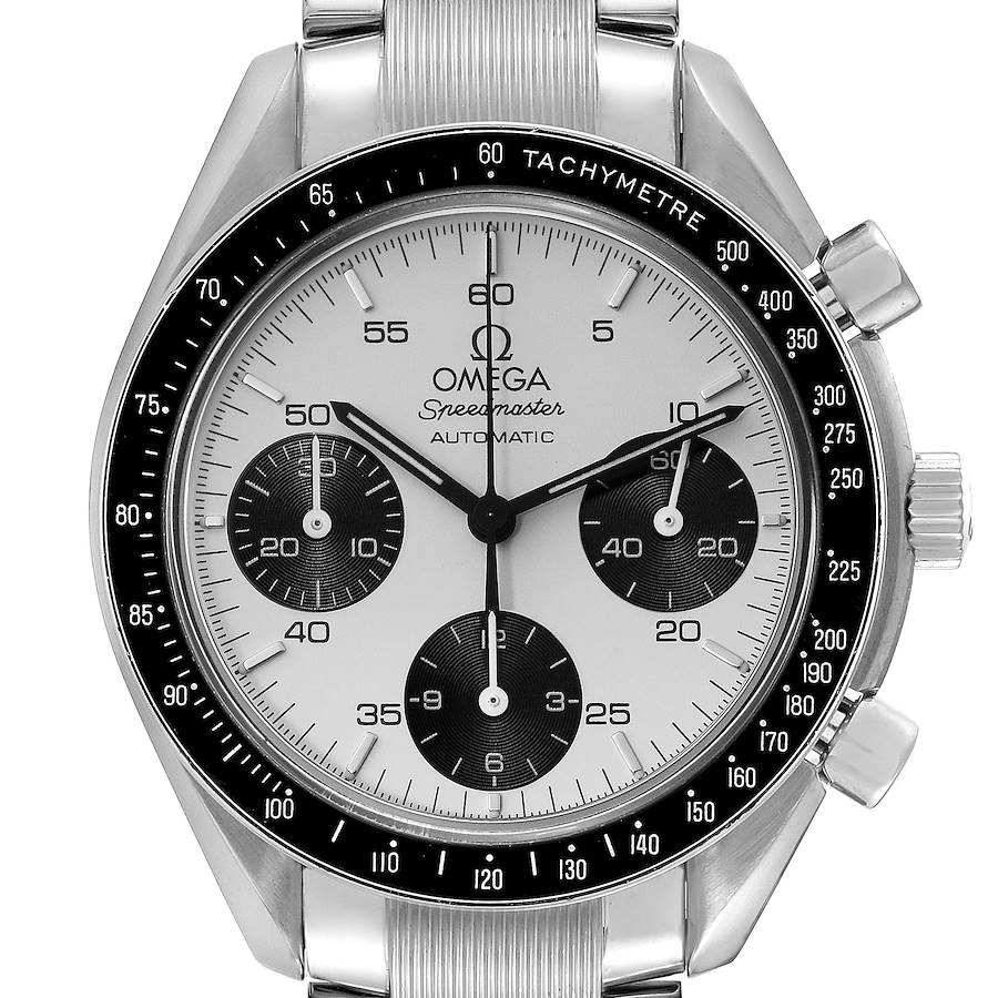 Omega Speedmaster Reduced Marui Limited Edition Panda Dial Steel Mens Watch 3539.31.00 SwissWatchExpo