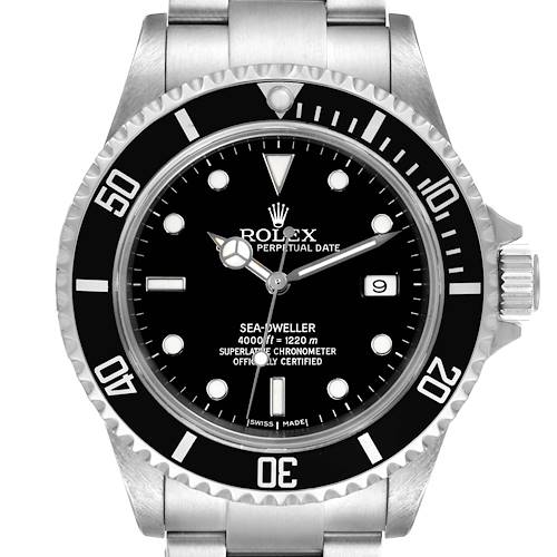 Photo of Rolex Seadweller Black Dial Automatic Steel Mens Watch 16600