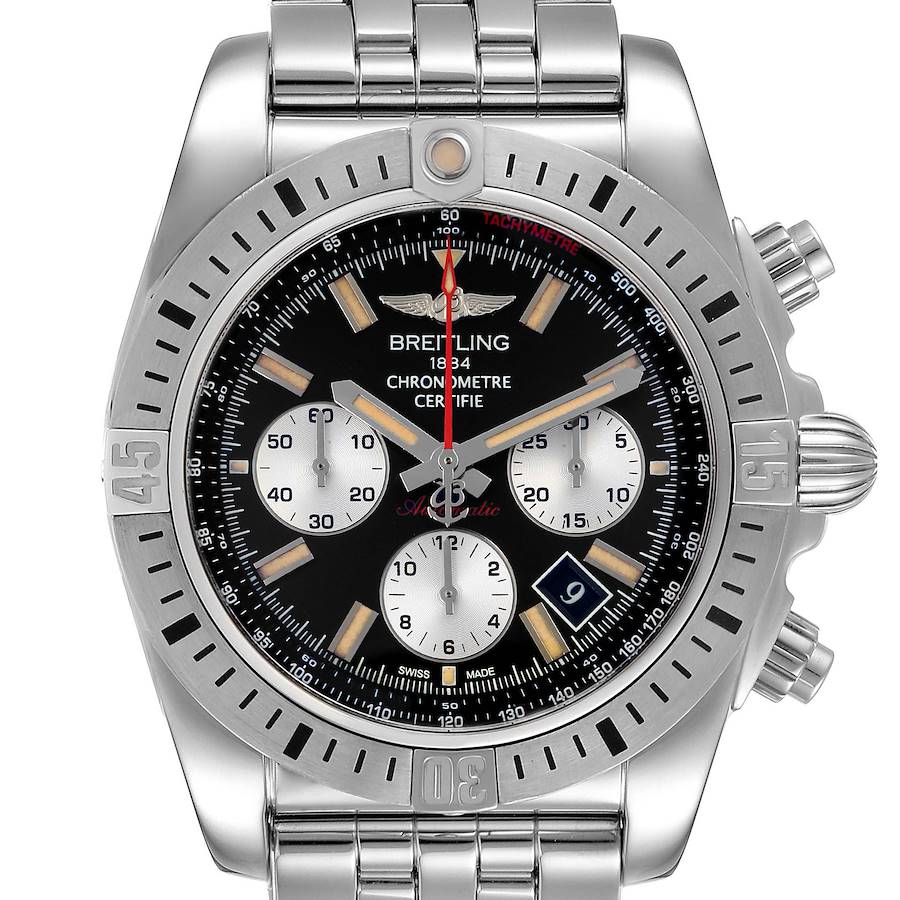 Breitling Chronomat 44 Airbourne 30th Anniversary Watch AB0115 Box Papers SwissWatchExpo