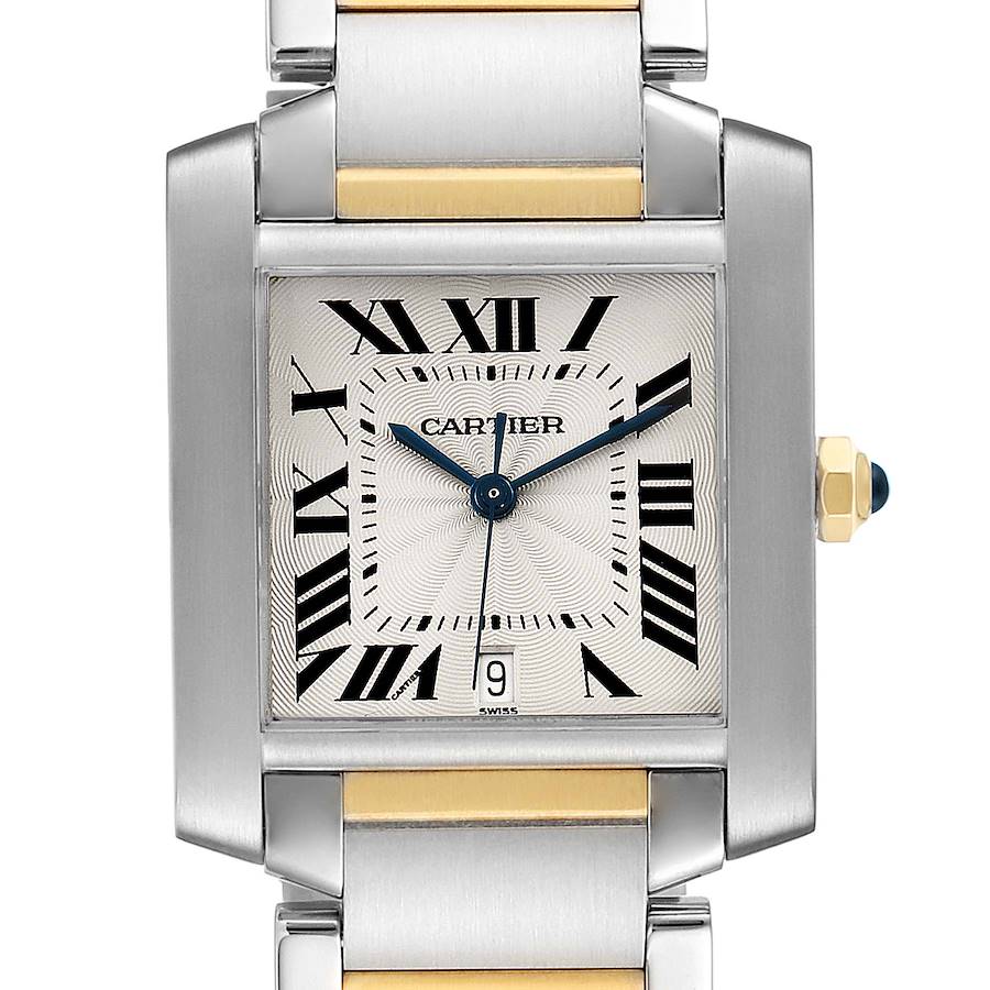 Cartier Tank Francaise Steel Yellow Gold Large Unisex Watch W51005Q4 PARTIAL PAYMENT SwissWatchExpo