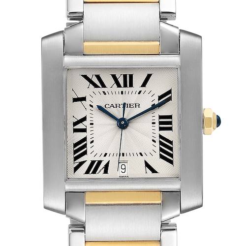 Photo of Cartier Tank Francaise Steel Yellow Gold Large Unisex Watch W51005Q4 PARTIAL PAYMENT