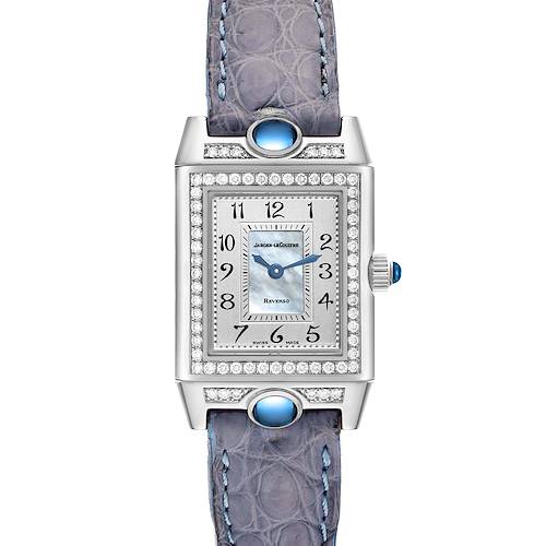 Photo of Jaeger LeCoultre Reverso Joaillerie White Gold Diamond Ladies Watch 267.3.86 Q2623403