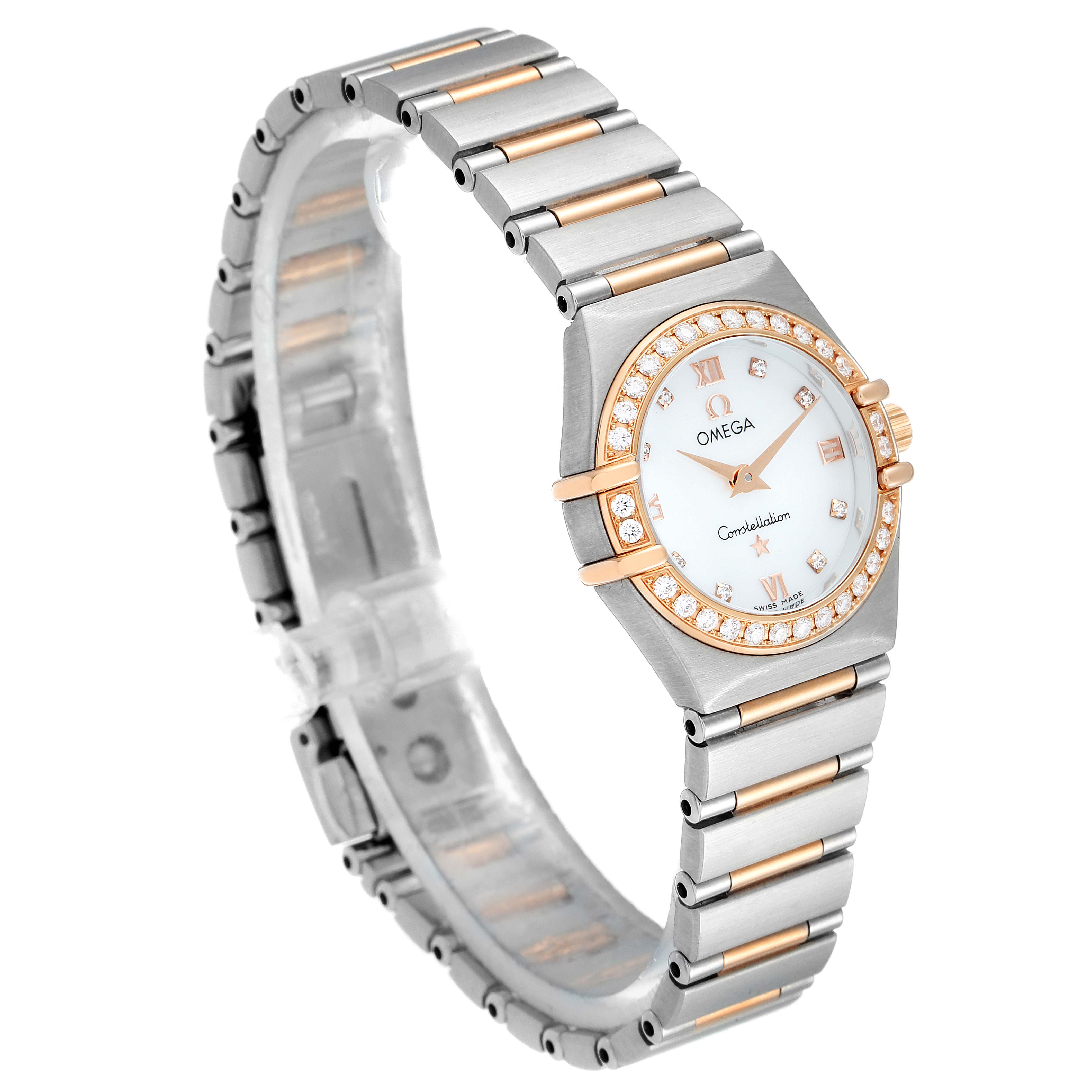 ひろ8.16 Omega Steel and Gold (two tone) 1360.76.00 | Stock 33282