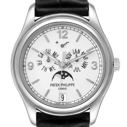 Photo of Patek Philippe Complications Annual Calendar White Gold Mens Watch 5146G Papers